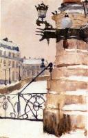 Thaulow, Frits - Vinter I Paris, Winter in Paris